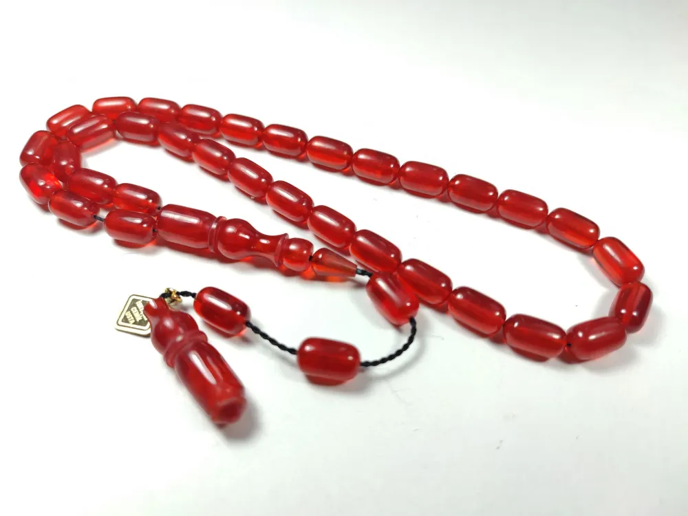 İskeçeli̇ Cemi̇l Usta İşi̇ İmzalı  Alman Zar Kehri̇bar küçük resim 2