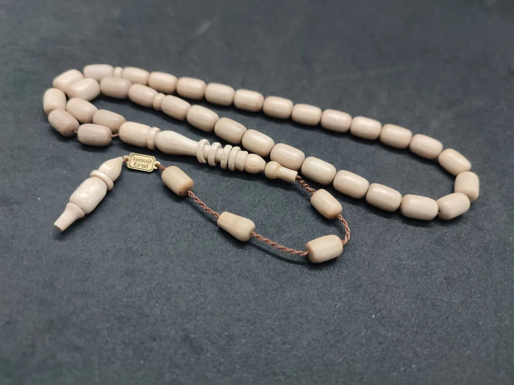 İsmai̇l Erol Usta İşi̇ İmzalı Halkalı İmame Naturel Fi̇ldi̇şi̇ Ağacı küçük resim 3