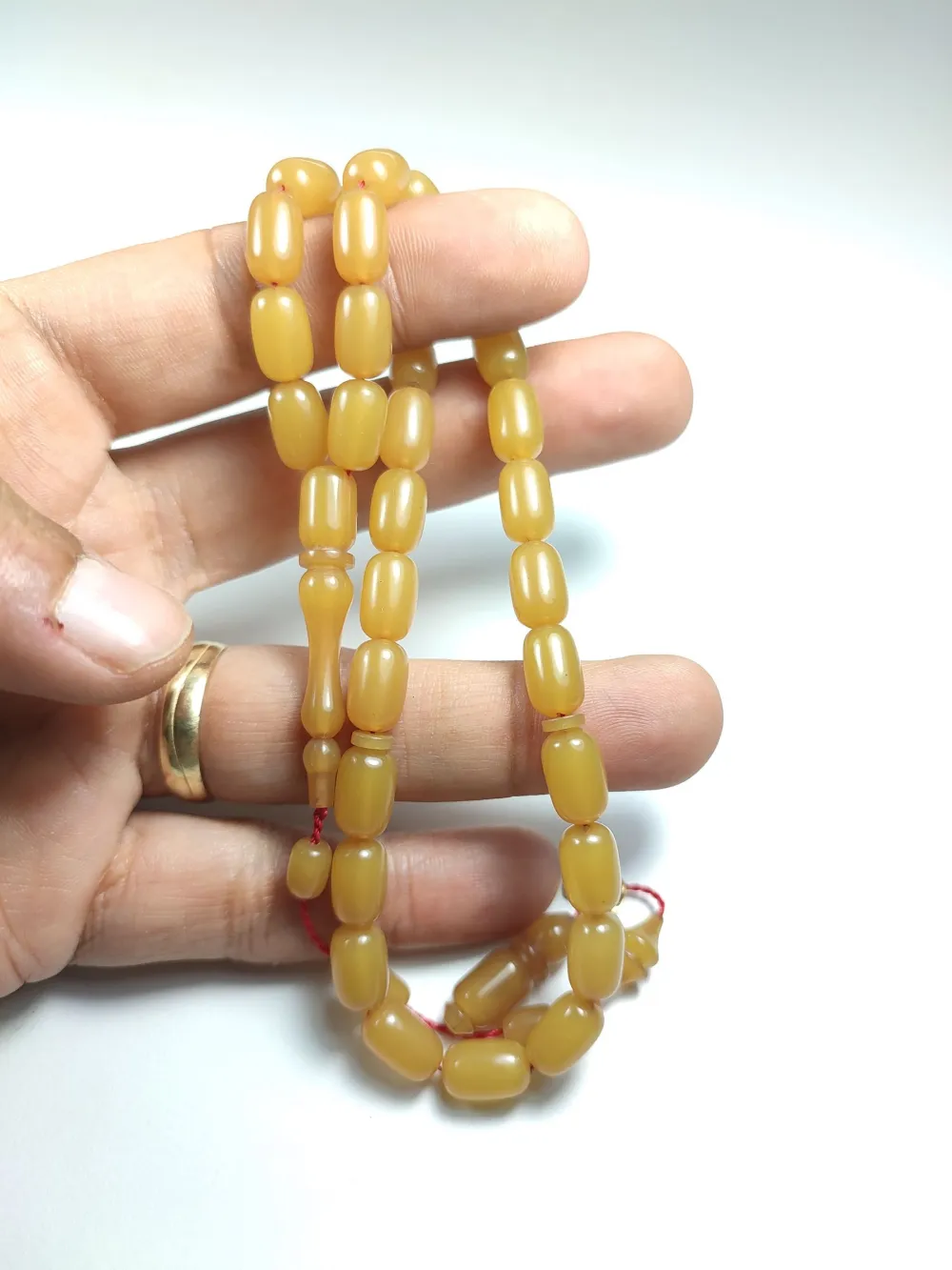 Ayhan Turan Usta İşi̇ İmzalı Mühürlü Sıkma Kehri̇bar küçük resim 4