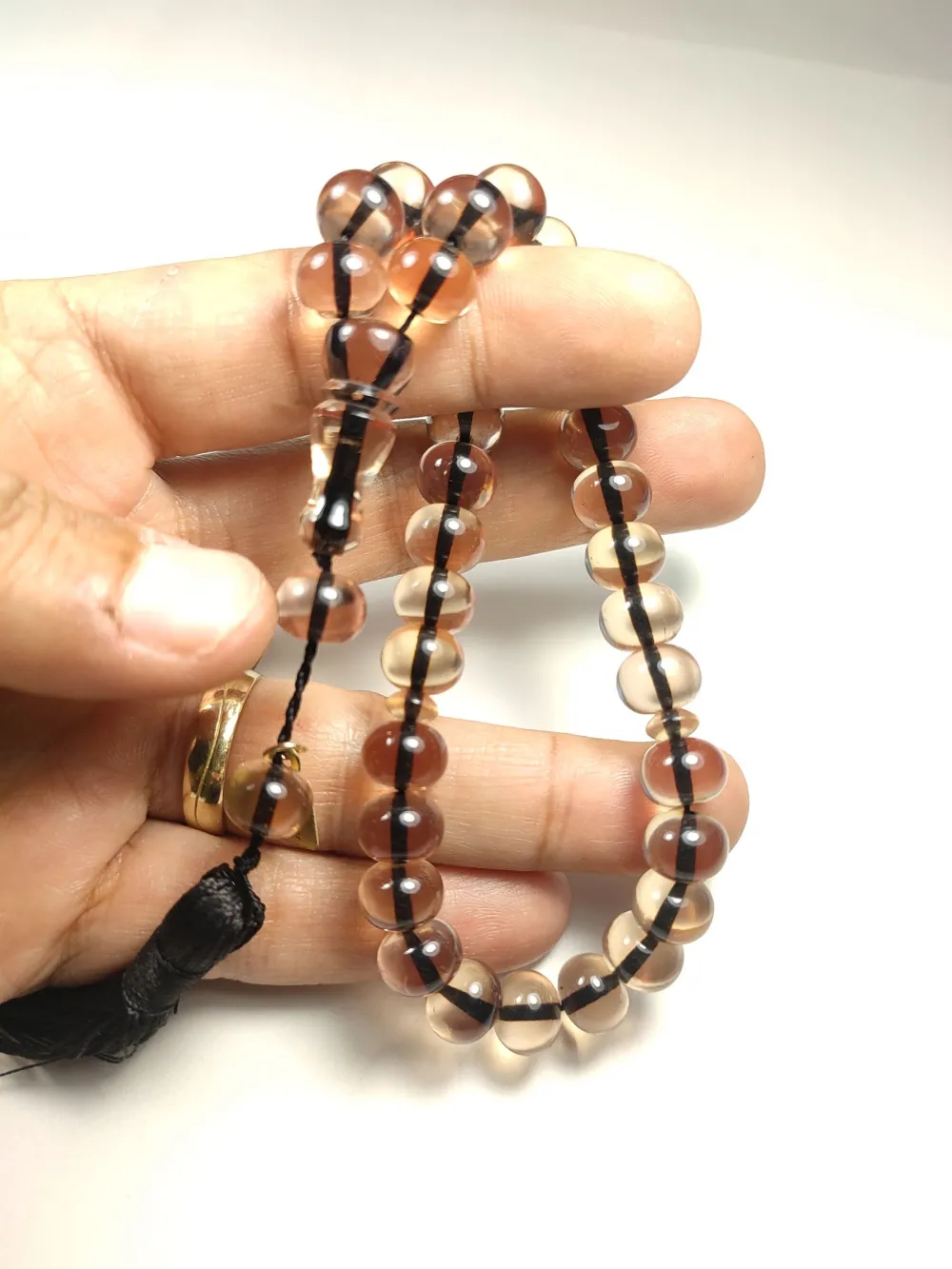 Ebu Zeyn Usta İşi̇ İmzalı Mühürlü Ateş Kehri̇bar küçük resim 4