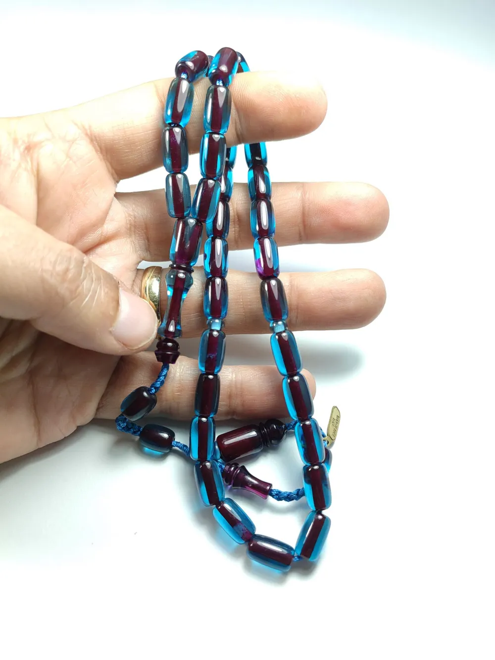 İsa Balkaya Eseri̇ Koni̇k Deli̇m(Eski̇ Usul) 12 Kat İpe Di̇zi̇li̇ Eski̇ Necef küçük resim 5