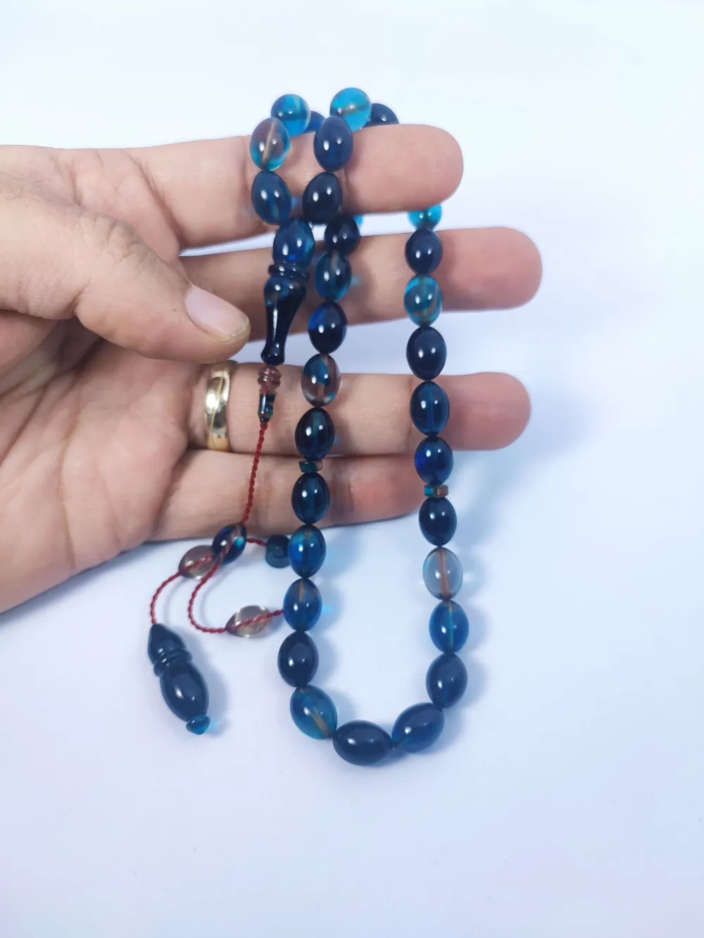 Muhammed Taci̇r Usta Eseri̇ 0.6 Deli̇m Çi̇ft Ci̇lalı Ateş-İ Kehri̇bar küçük resim 5