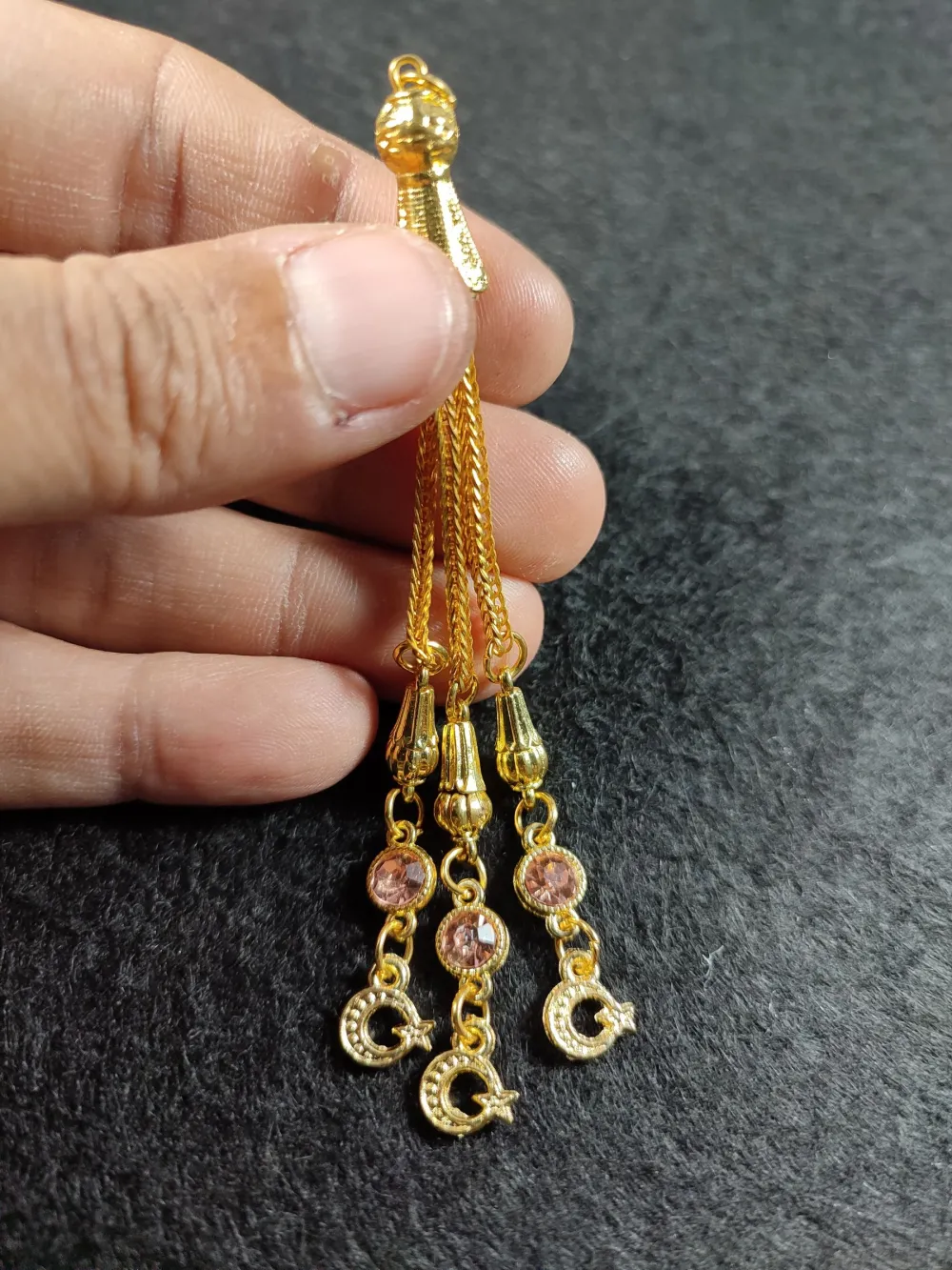 Alman Gümüş Tesbi̇h Püskülü küçük resim 3