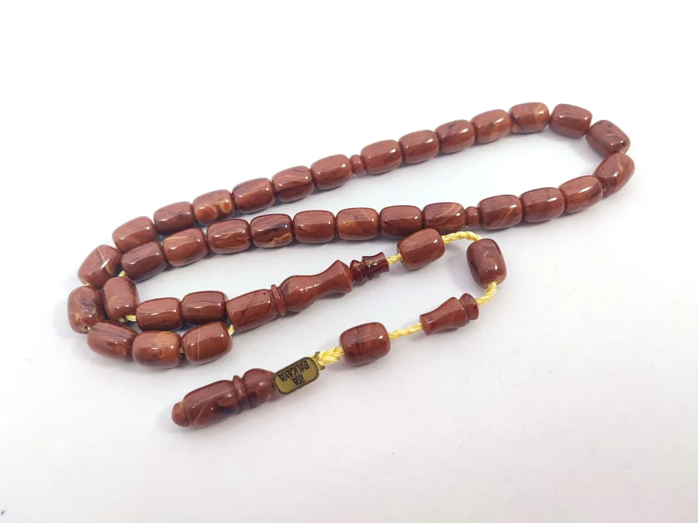 İsa Balkaya Eseri̇ Koni̇k Deli̇m(Eski̇ Usul) 12 Kat İpe Di̇zi̇li̇ Eski̇ Sıkma Kehri̇bar