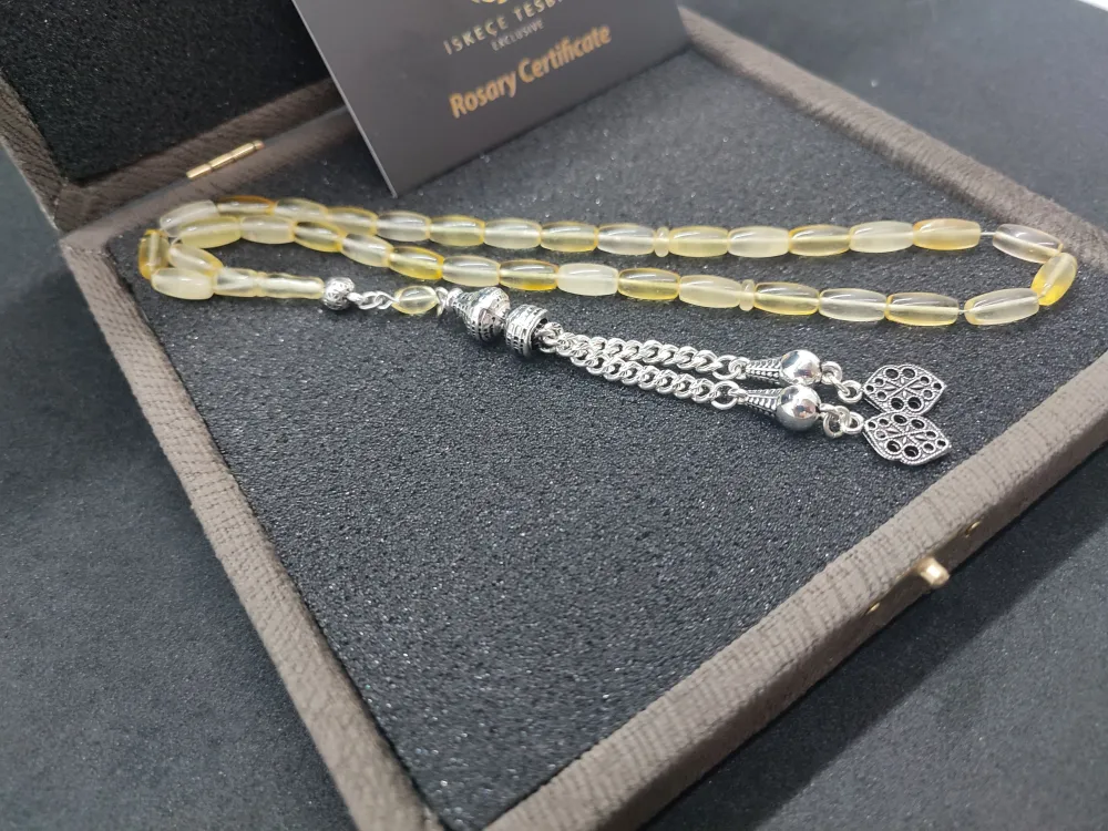 475 Ayar Gümüş Püsküllü Vıp Kutulu 12.28 Gr. Li̇tvanya Kaya Damla küçük resim 3