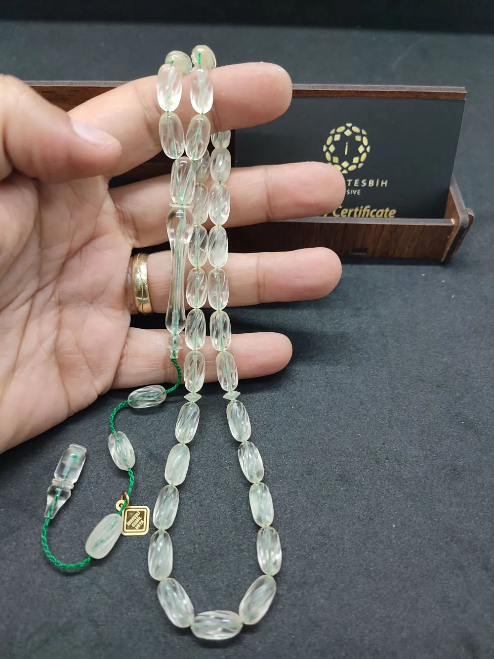 İskeçeli̇ Cemi̇l Usta Eseri̇ Full Kalemkar İşçi̇li̇kli̇   18.25 Gr. Ukrayna Damla küçük resim 5