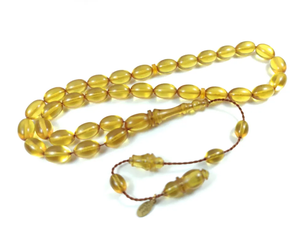 Ayhan Turan Usta İşi̇ İmzalı Mühürlü Sıkma Kehri̇bar