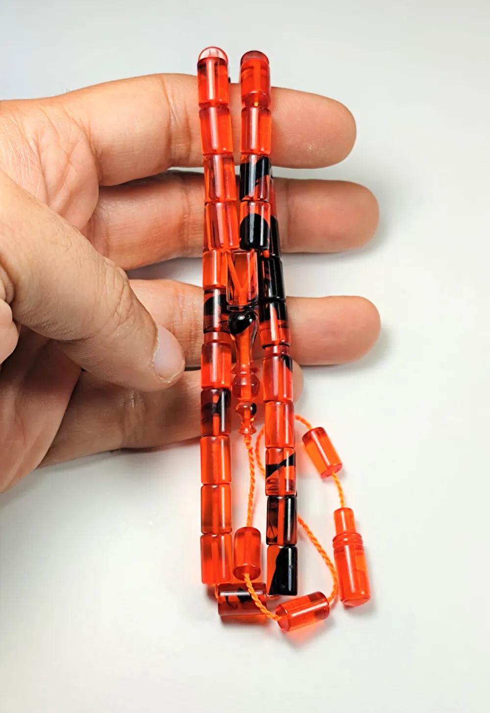 Abdullah Karataş Usta İşi̇ İmzalı Mühürlü  Ateş Kehri̇bar küçük resim 4