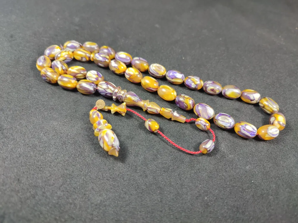 Başka Yerde Yok!!! Dalgıç Usta Eseri̇ Nadi̇r Renk  Fransız Galali̇t küçük resim 2