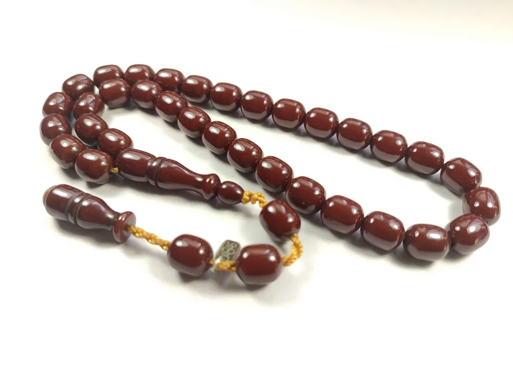 Muhammed Dabbas Usta İşi̇ İmzalı Sıkma Kehri̇bar