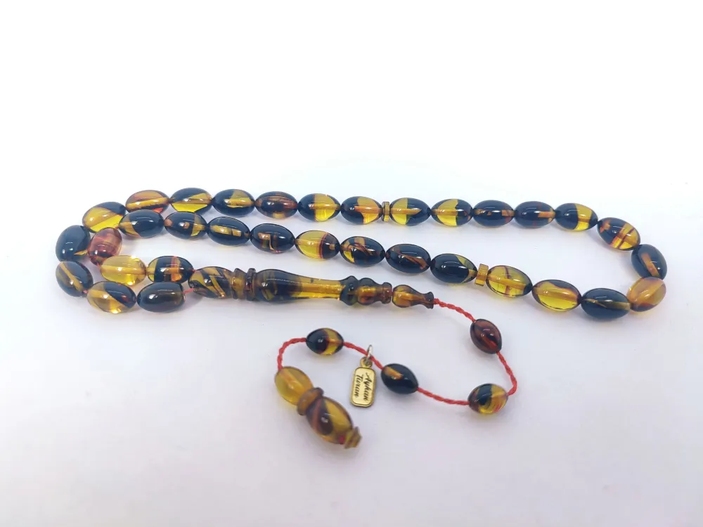 Ayhan Turan Usta Eseri̇ 0.6 Deli̇m Boru Objeden Sıkma Kehri̇bar küçük resim 3