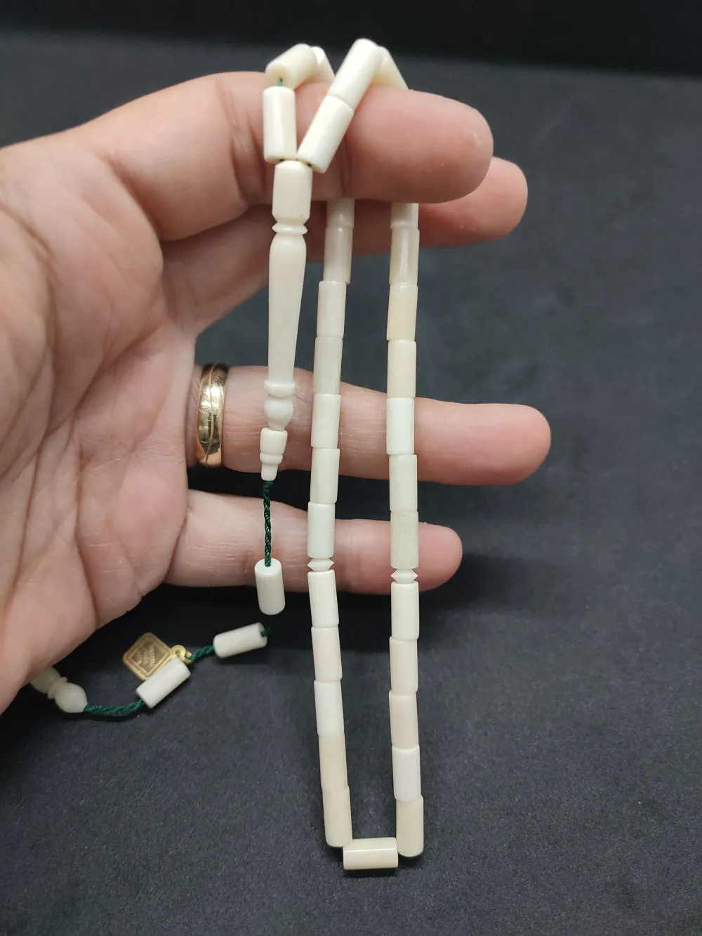 İskeçeli̇ Cemi̇l Usta Eseri̇ Sülün İmame El Boy  Naturel Bali̇na Kemi̇ği̇