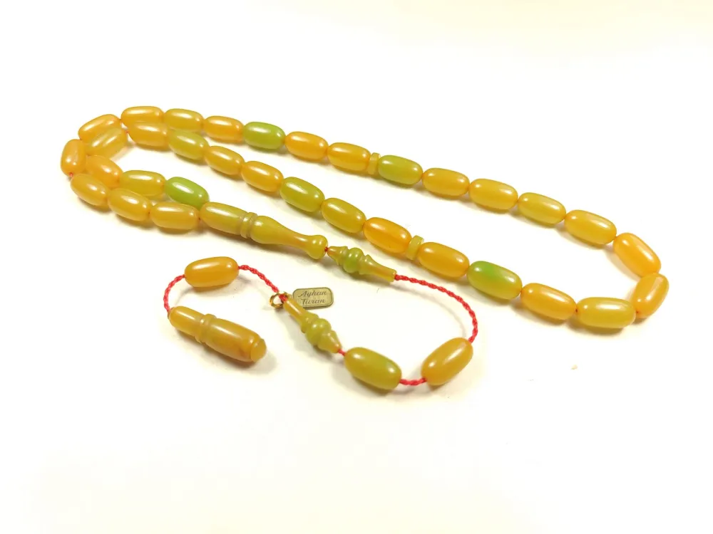 Ayhan Turan Usta İşi̇ İmzalı Sıkma Kehri̇bar küçük resim 2