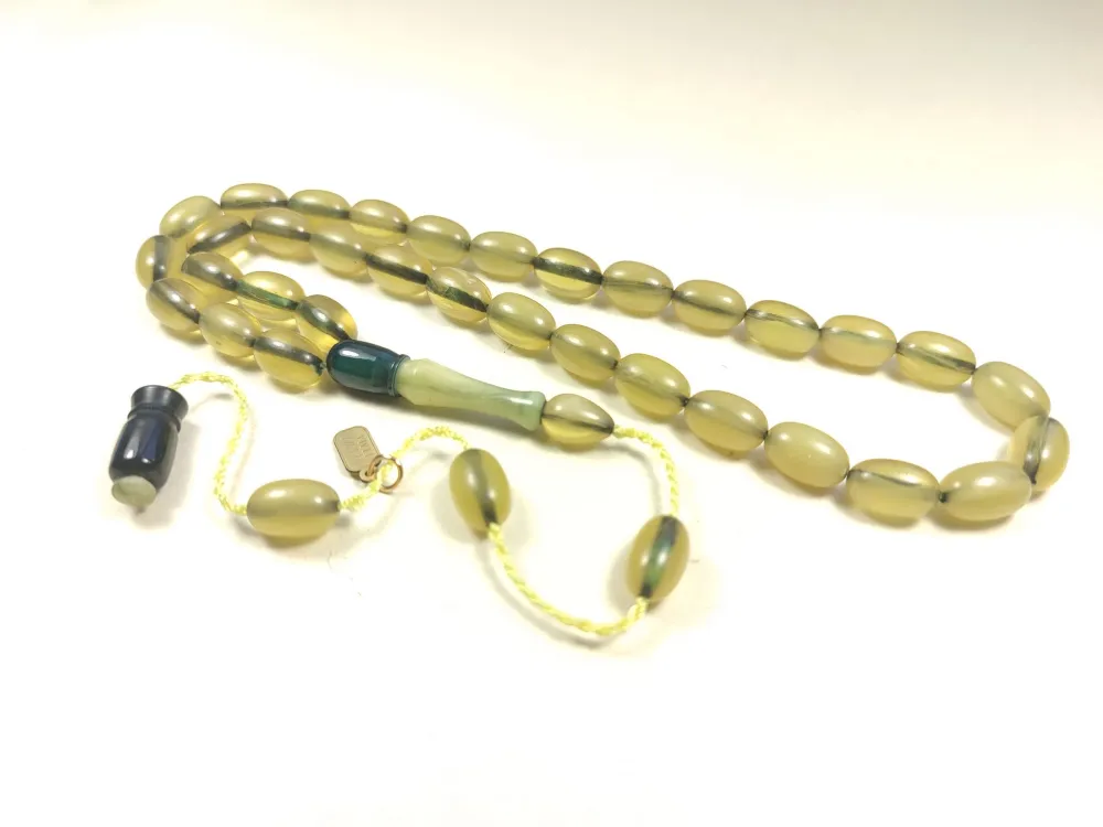 Mesut Elma Usta Eseri̇ İmzalı Kondüsyon Hari̇kası Sıkma Kehri̇bar küçük resim 2