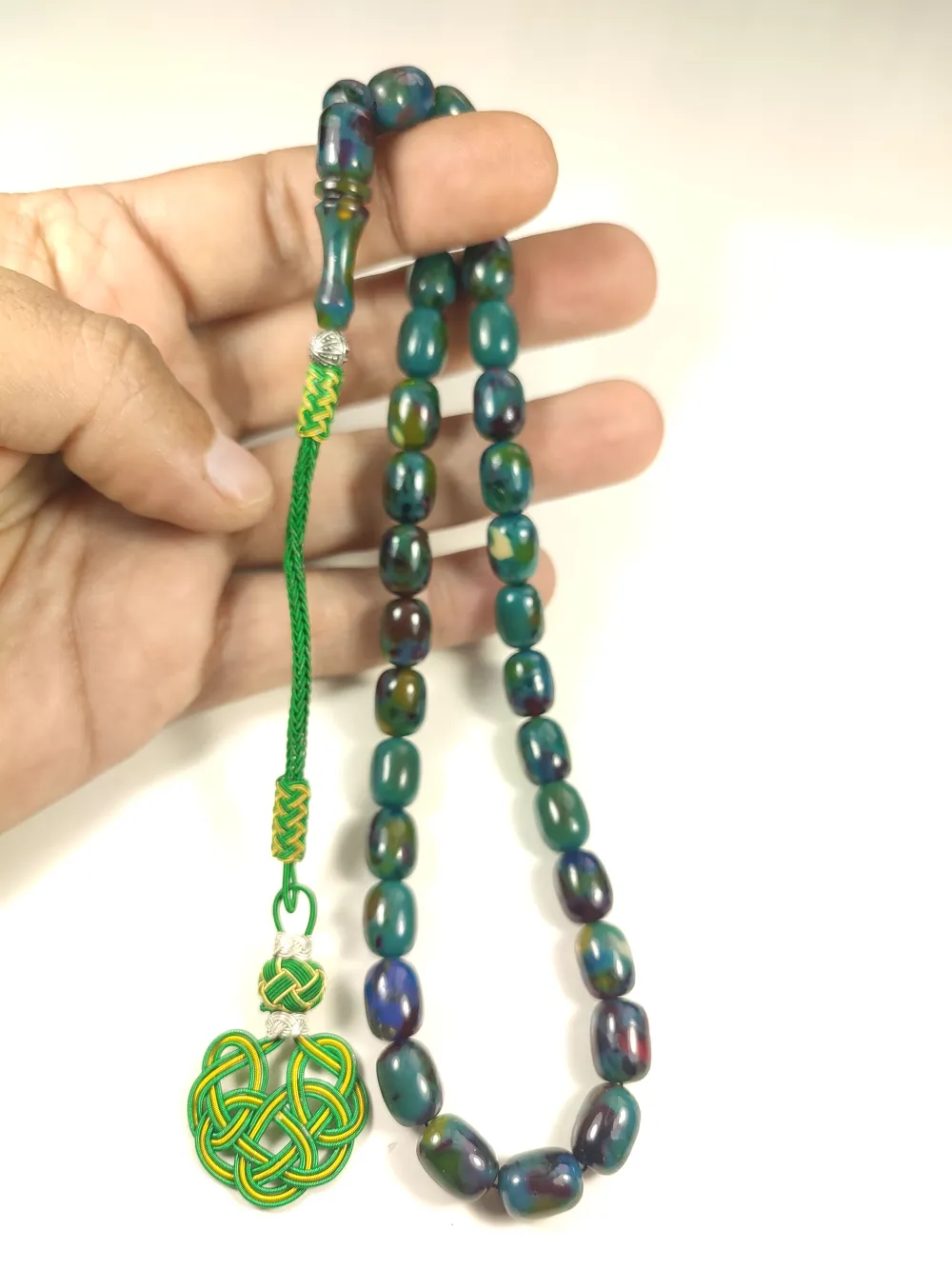 Şevket Alkan Usta Eseri̇ Trabzon Kazazi̇ye Püsküllü Objeden Sıkma Kehri̇bar küçük resim 5