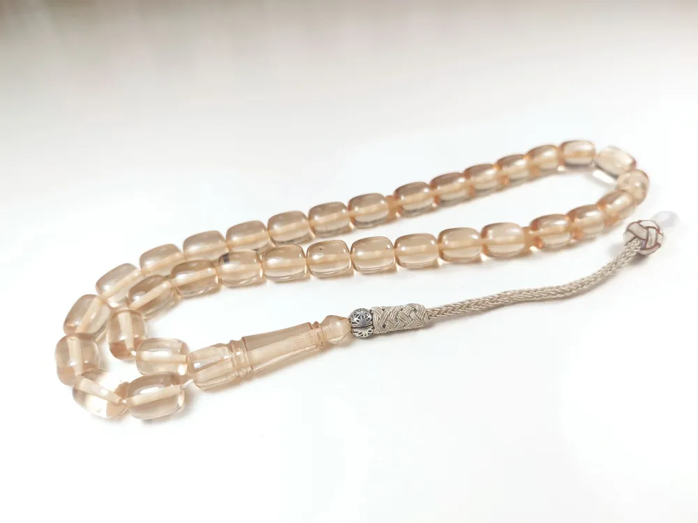 Darabacı Abdullah Usta Eseri̇ Trabzon Kazazi̇ye Püsküllü3 Kat Ci̇lalı Ateş Kehri̇bar küçük resim 3