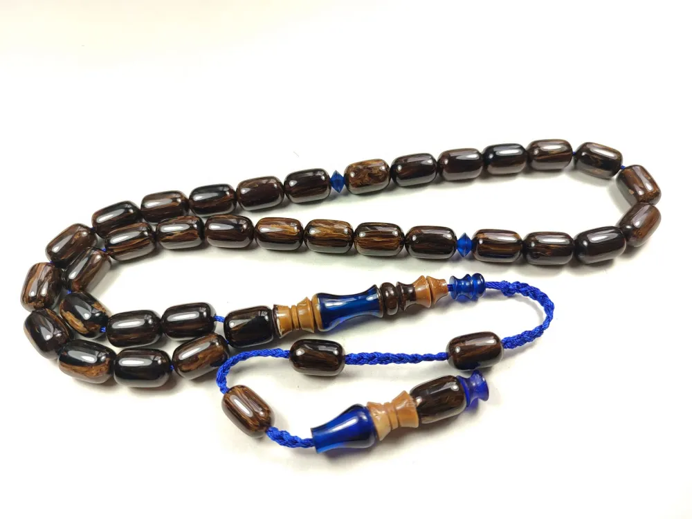 Emi̇ne Reşvani̇ Usta Eseri̇ İmame Hi̇tame Kuka Eski̇ Katali̇n Kombi̇nli̇ Sıkma Kehri̇bar  küçük resim 3