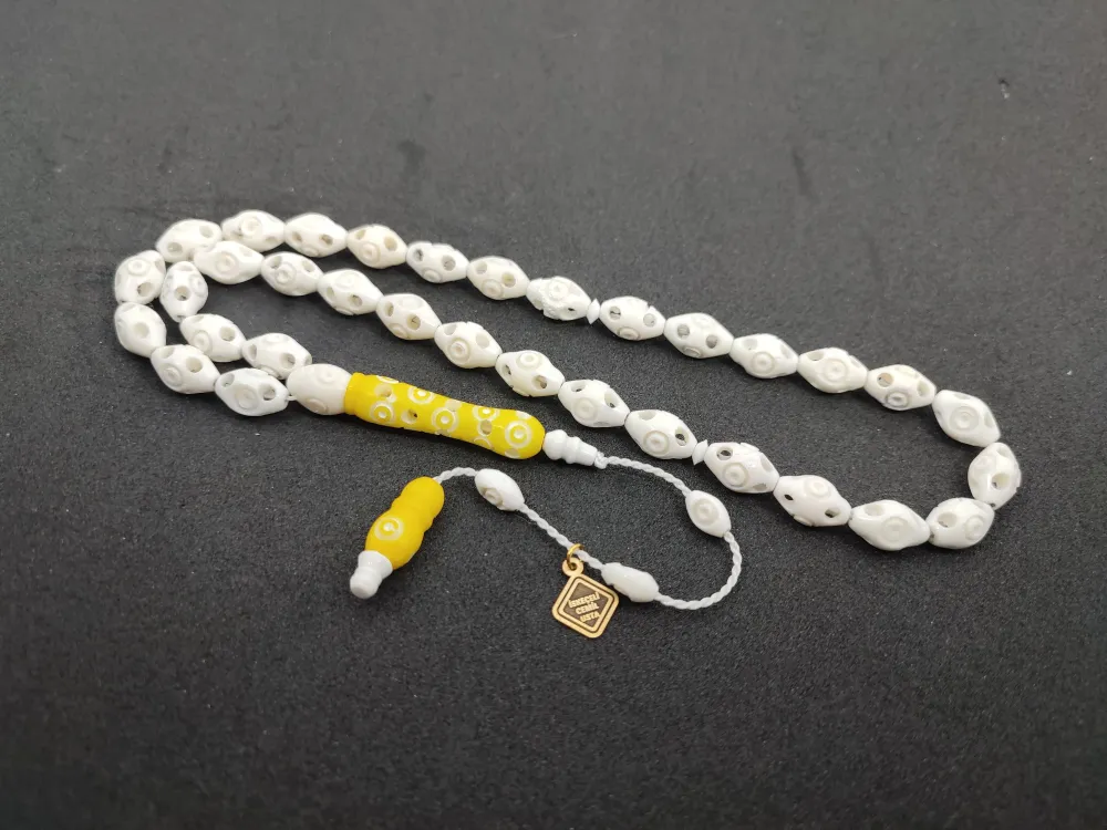 Başka Yerde Yok!!! İskeçeli̇ Cemi̇l Usta Eseri̇ Full Kalem Oyma  Deve Kemi̇ği̇ küçük resim 3