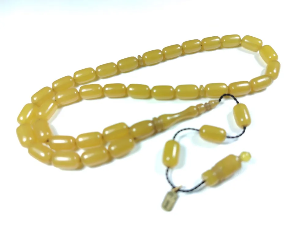 Ayhan Turan Usta İşi̇ İmzalı Mühürlü Sıkma Kehri̇bar