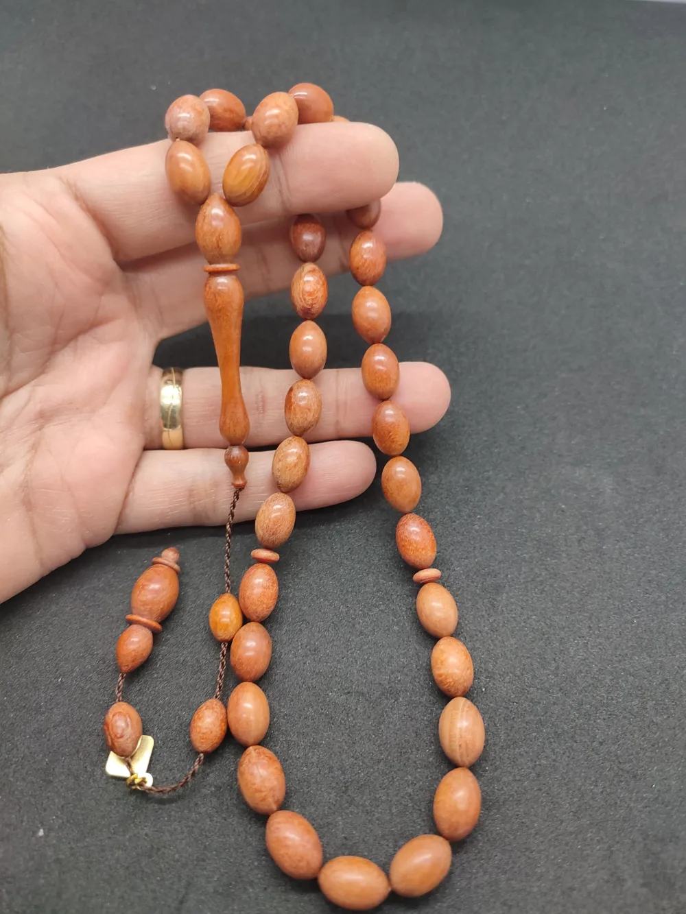 Hakan Kaya Uysa Eseri̇ Gergedan Ağaç Fosi̇li̇ 32 Gr. küçük resim 4