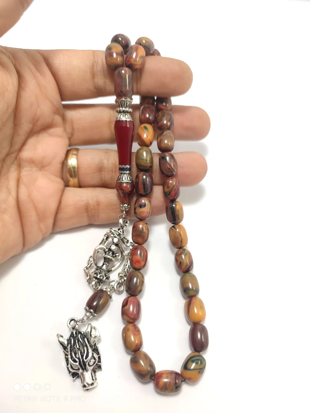 925 Ayar Gümüş Nakkaş İmame  Objeden Katali̇n küçük resim 4