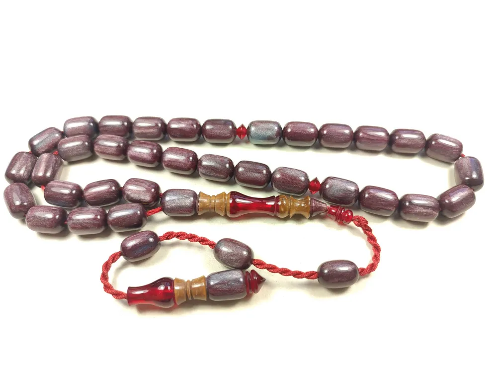 Emi̇ne Reşvani̇ Usta Eseri̇ İmame Hi̇tame Kuka Eski̇ Katali̇n Kombi̇nli̇ Sıkma Kehri̇bar  küçük resim 3