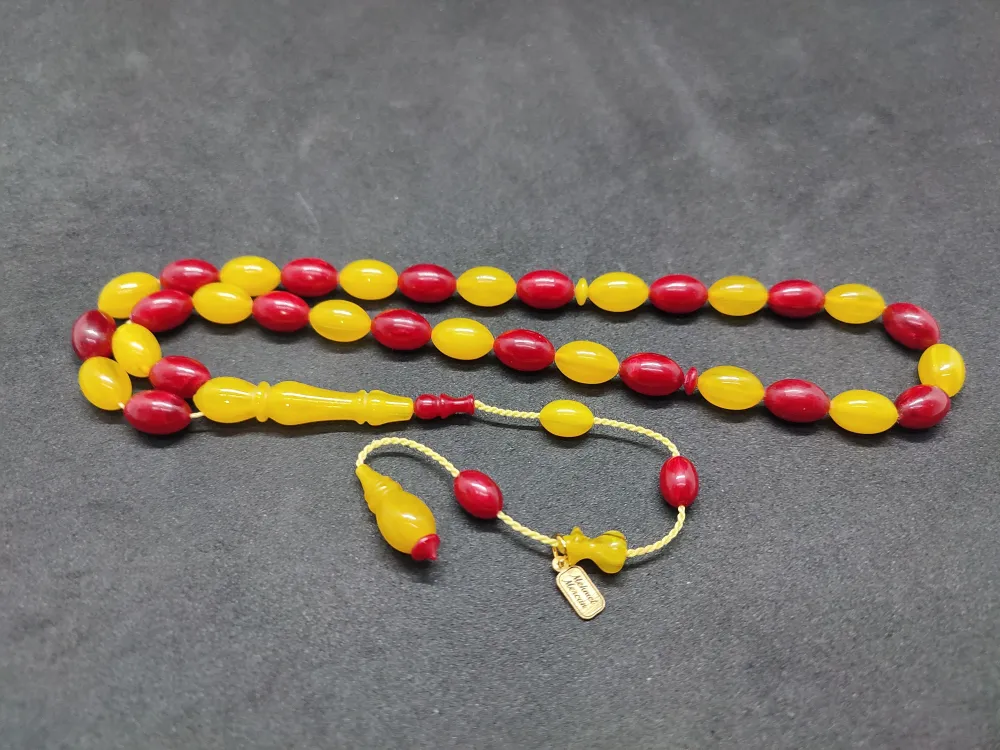 Mehmet Mercan Usta Eseri̇ Çi̇ft Kat Ci̇lalı Alman Sıkma Kehri̇bar küçük resim 3