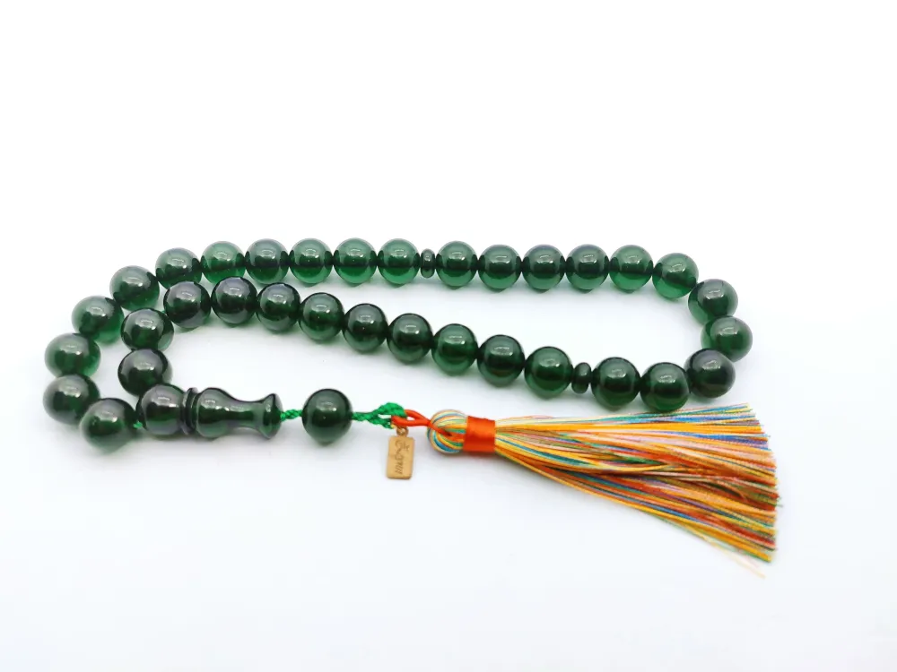 Ebu Zeyn Usta Eseri̇ İmzalı İri̇ Boy 12 Kat İpe Di̇zi̇li̇ Eski̇ Usul Necef küçük resim 3