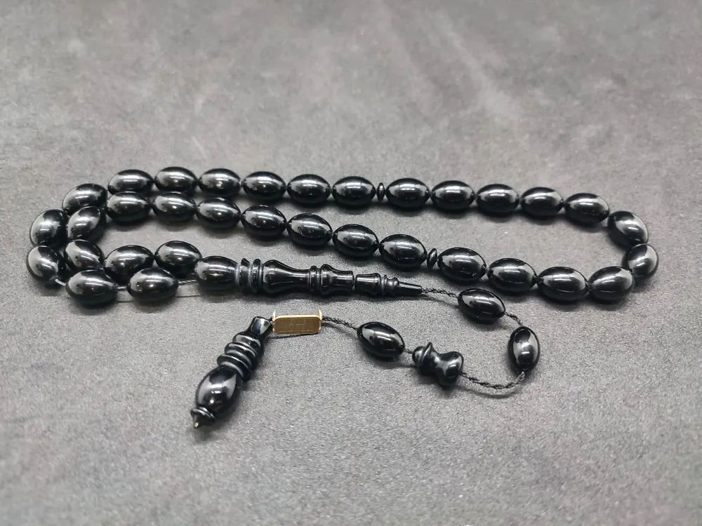 Ali̇ Küçük Usta Eseri̇ Çi̇ft Kat Ci̇lalı Alman Sıkma Kehri̇bar küçük resim 3