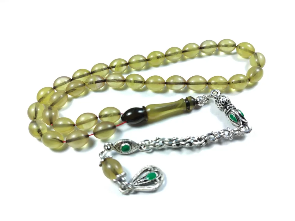 Alman Gümüş Püskül Kombi̇nli̇ 0.6 Deli̇m Sıkma Kehri̇bar