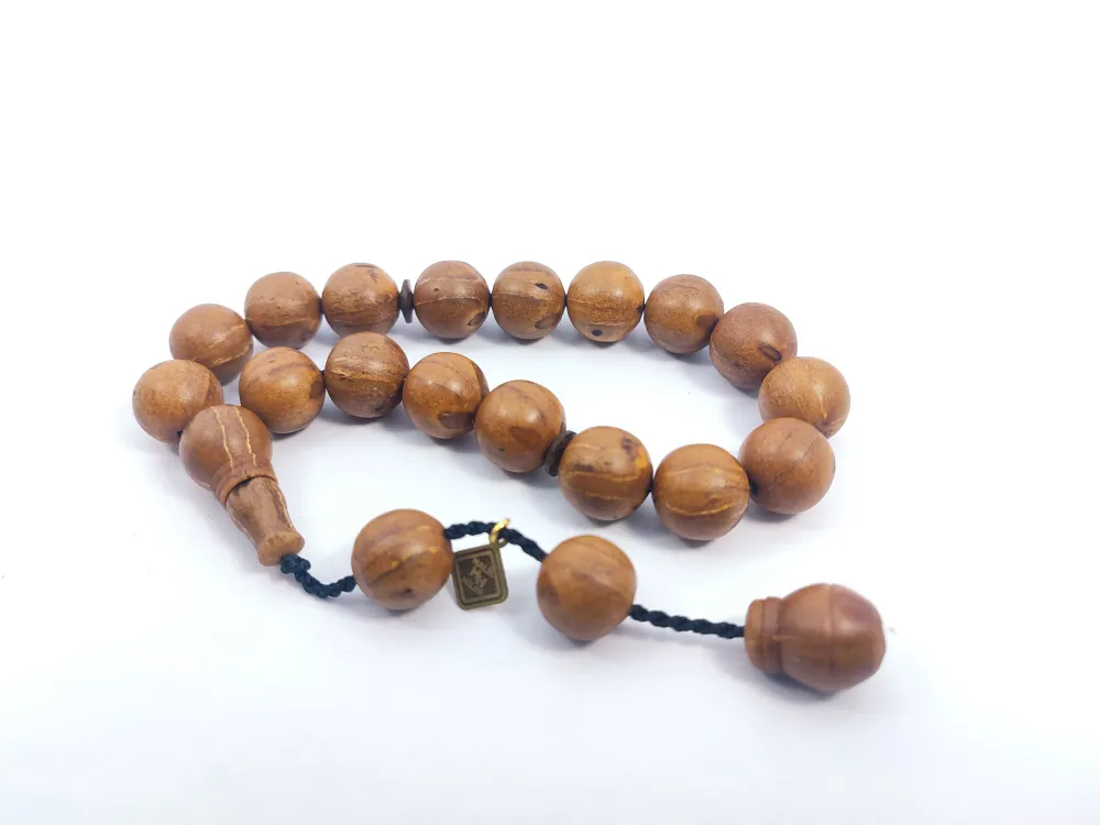 Hali̇l Hi̇lmi̇ Usta Eseri̇ İri̇ Boy Mi̇s Kokulu Maskot Andız Tesbi̇h küçük resim 2