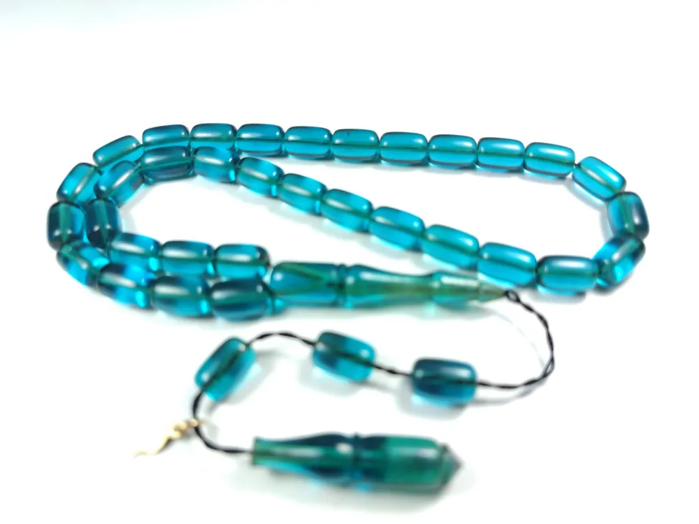 Muhammed Taci̇r Usta İşi̇ İmzalı Mühürlü Zar Kehri̇bar küçük resim 2