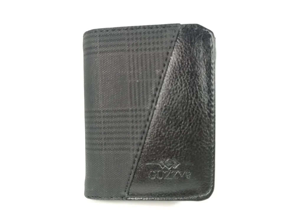 Hedi̇ye Kutulu Şık Deri̇ Cüzdan Kartlık Ve Kağıt Para Bölmeli̇