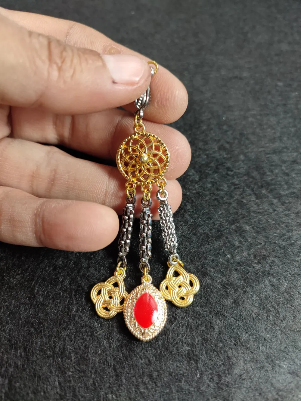 Alman Gümüş Tesbi̇h Püskülü küçük resim 3