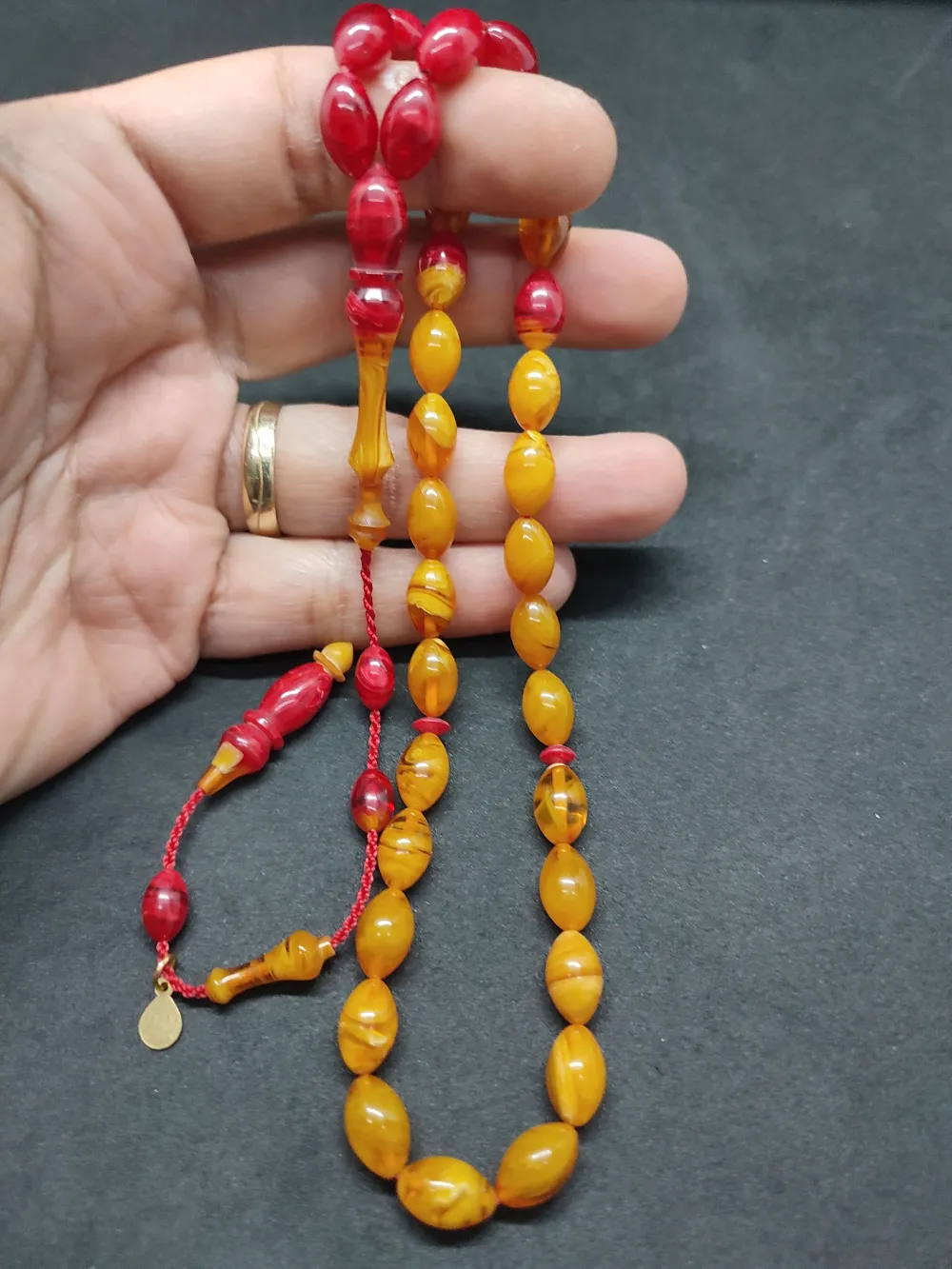 Ayhan Turan Usta Eseri̇ Ful Hare Ful Damar Eski̇ 0.6 Mm Deli̇m Sıkma Kehri̇bar küçük resim 4