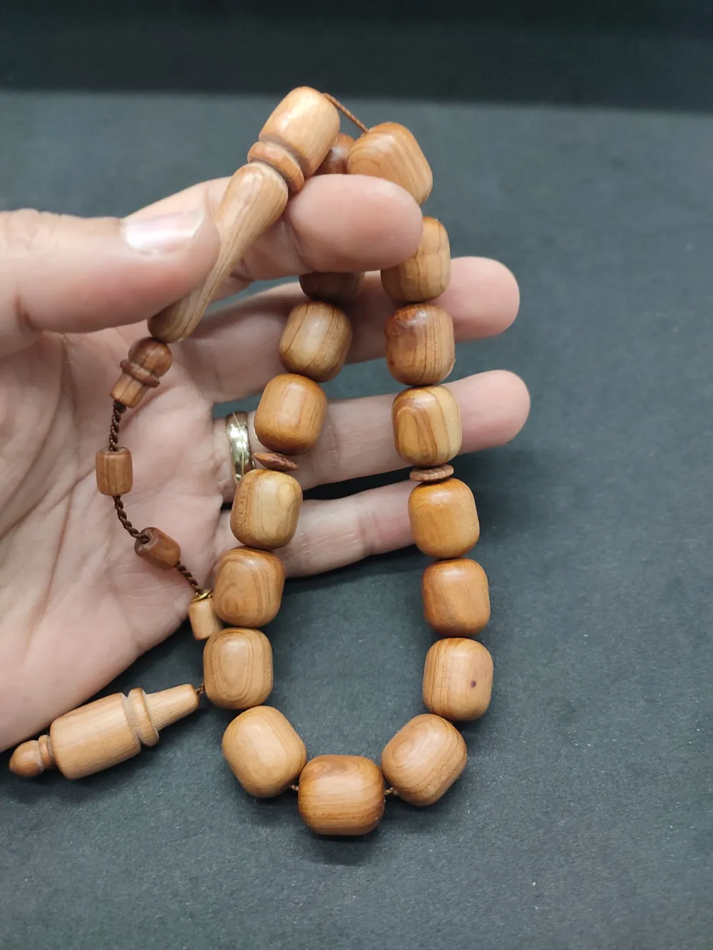 Hali̇l Hi̇lmi̇ Usta Eseri̇ Kolleksi̇yonluk Yerli̇ Ağaç Grubu Kokulu Maskot Ardıç küçük resim 4