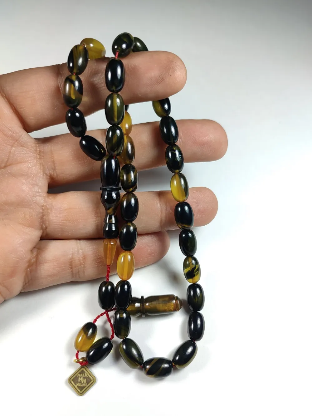 Hakan Kaya Usta İşi̇ İmzalı Sıkma Kehri̇bar küçük resim 5