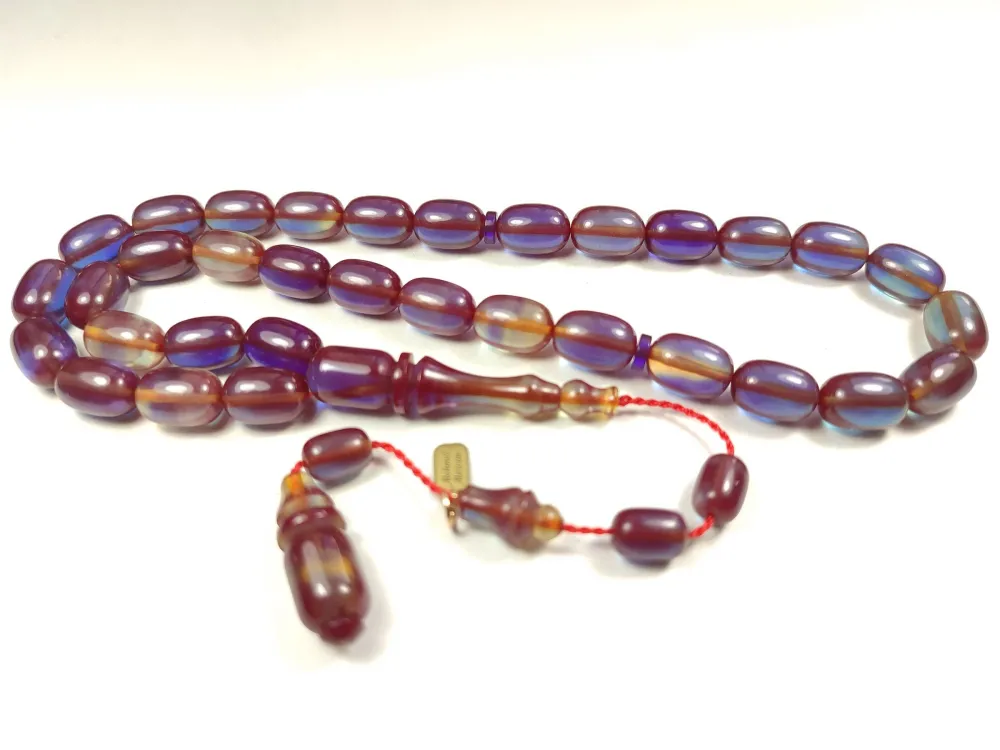 Mehmet Mercan Usta Eseri̇ İmzalı Aykırı Renk Ateş Kehri̇bar küçük resim 3