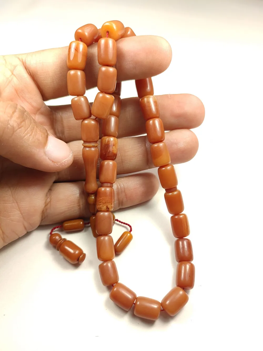 Aki̇f Karasapan Usta Eseri̇ İmzalı Kondüsyon Hari̇kası Sıkma Kehri̇bar küçük resim 5