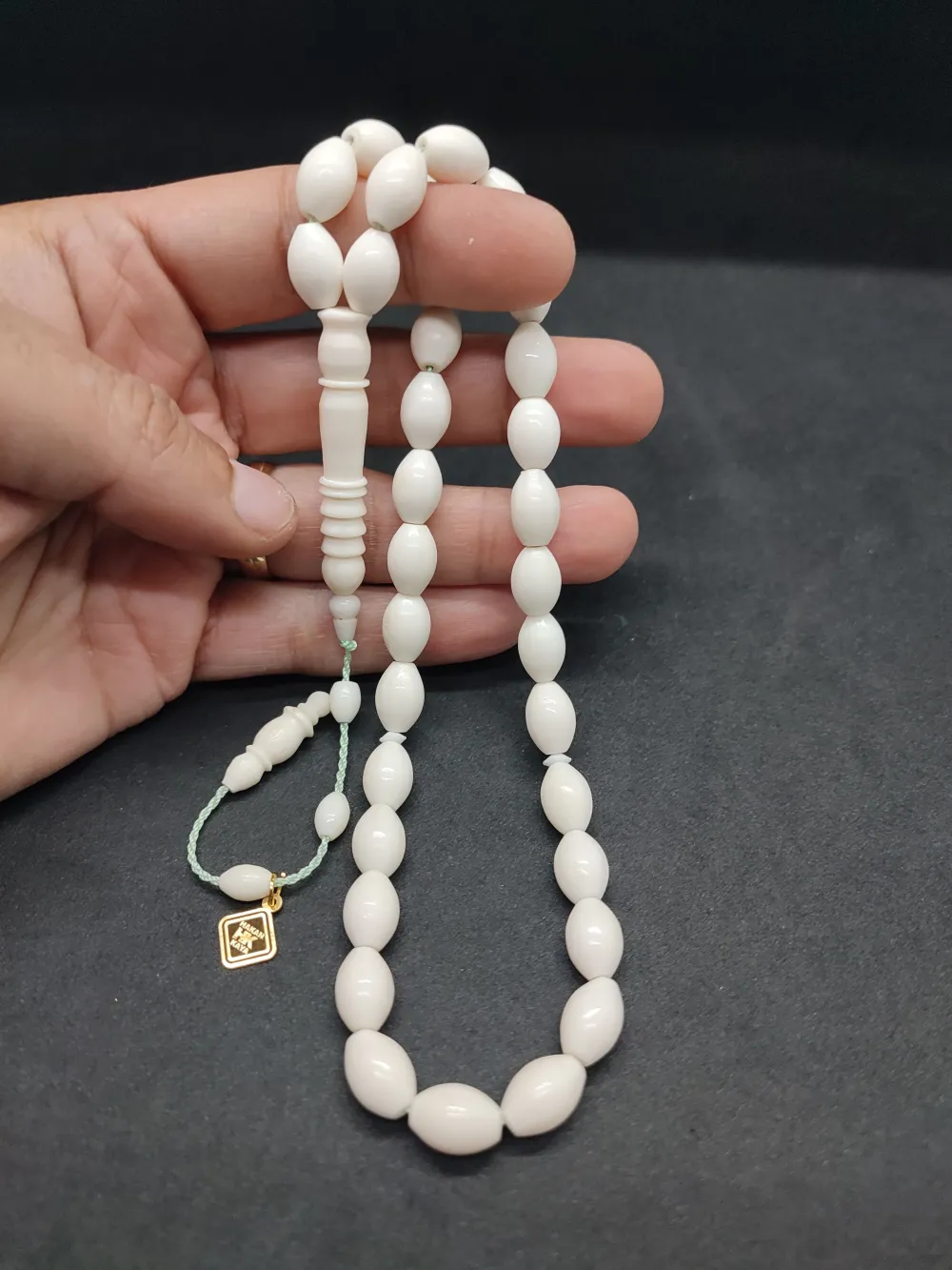 Hali̇l Hi̇lmi̇ Usta Eseri̇ Çi̇ft Ci̇lalı  Deve Kemi̇ği̇ küçük resim 5