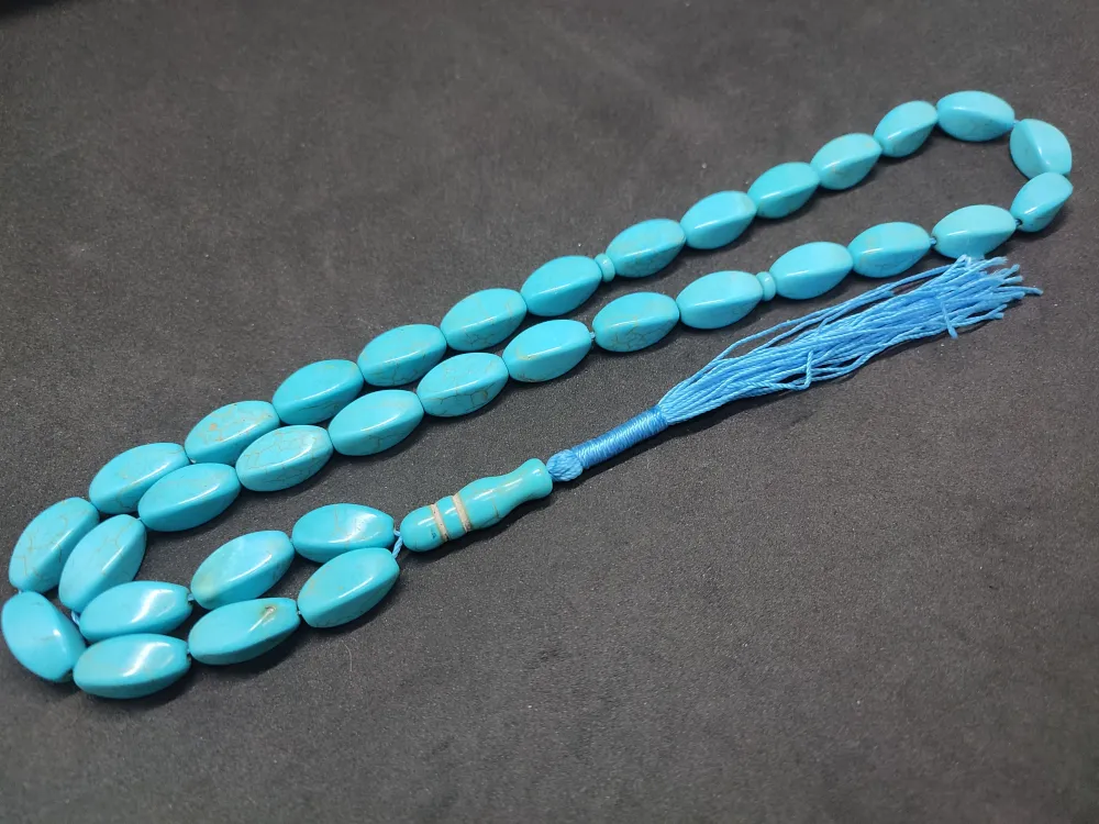 Başka Yerde Yok!!! Kolye Model Naturel Ari̇zona Fi̇ruze