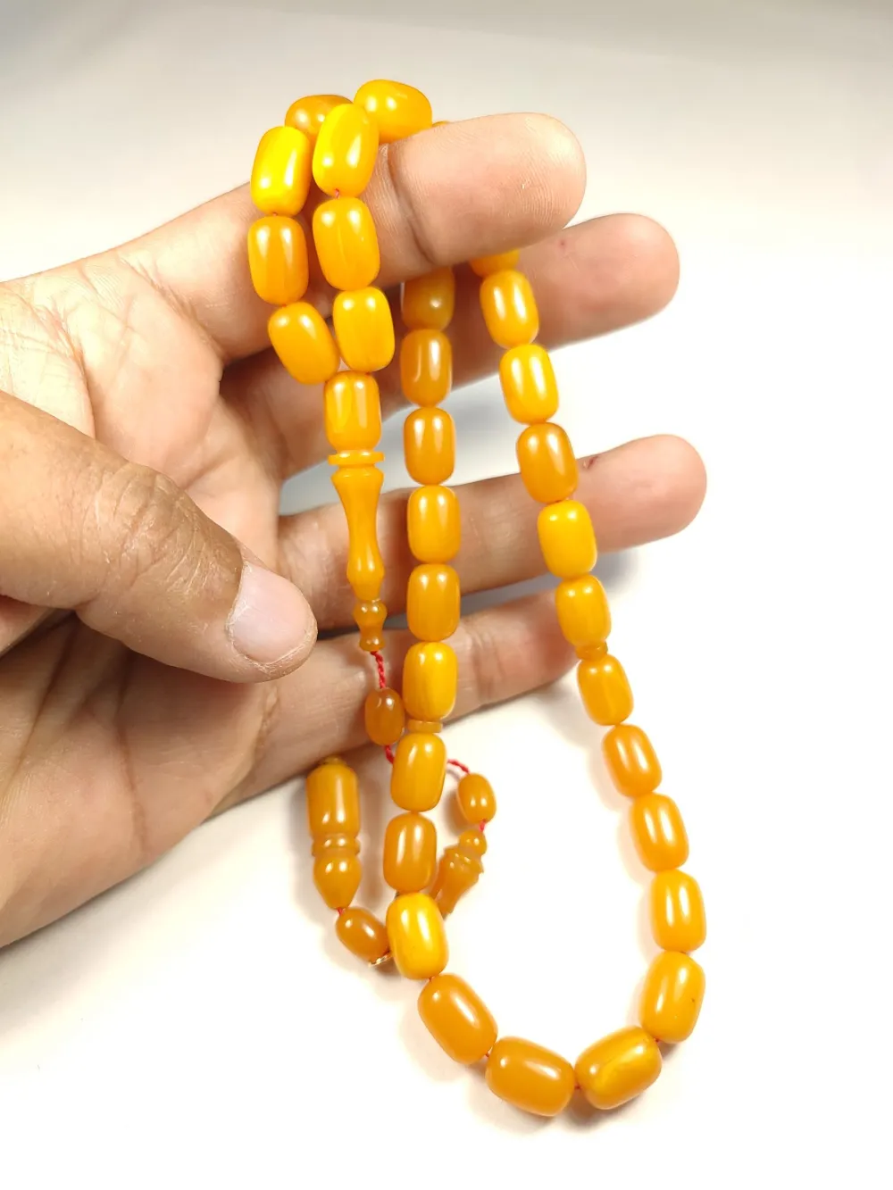 Mehmet Mercan Usta Eseri̇ İmzalı Aykırı Renk Sıkma Kehri̇bar küçük resim 5