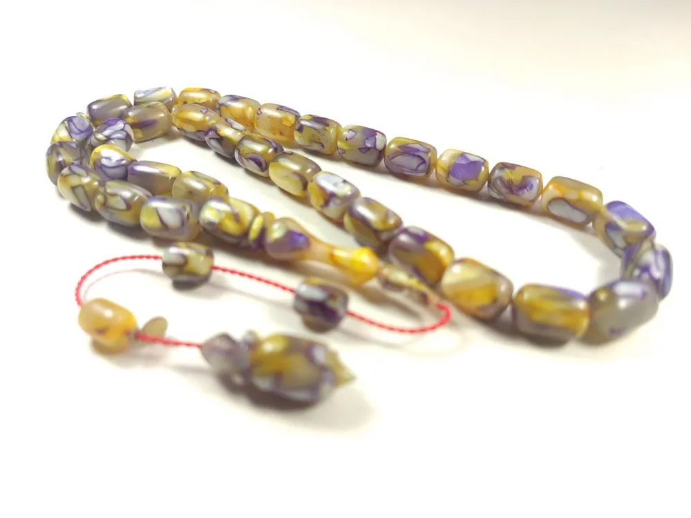 Dalgıç Usta İşi̇ İmzalı Mühürlü  Fransız  Galali̇t küçük resim 2