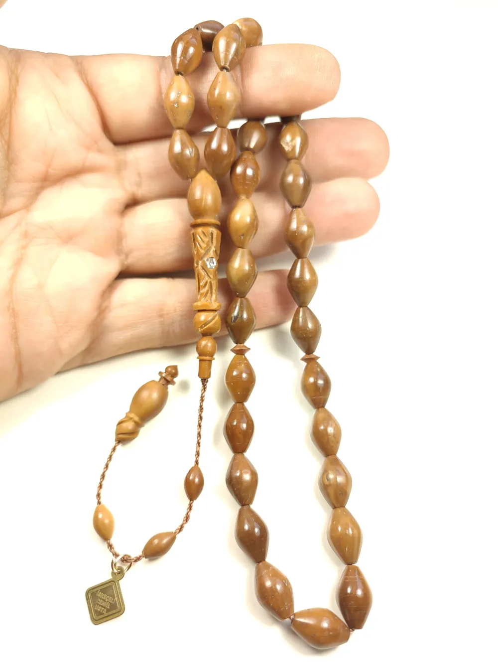 İskeçeli̇ Cemi̇l Usta İmzalı Swarovski̇ Taşlı Ham Kuka küçük resim 4