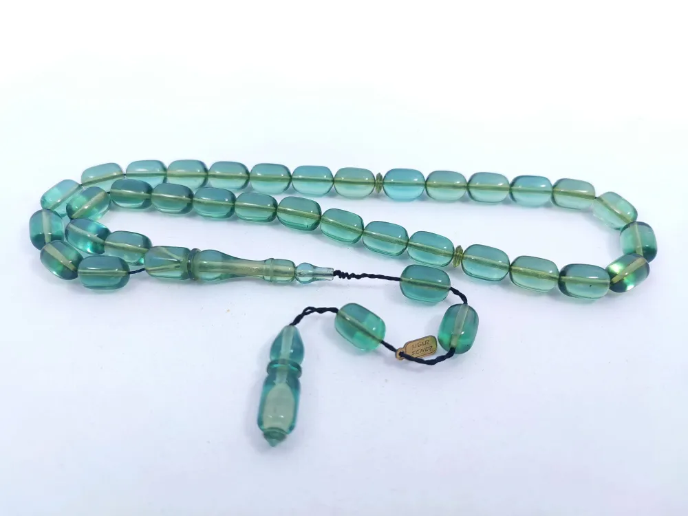 Uğur Şener Usta Eseri̇ 0.6 Şeffaf Deli̇m Çi̇ft Kat Ci̇lalı Alman Oyun Zarı küçük resim 2