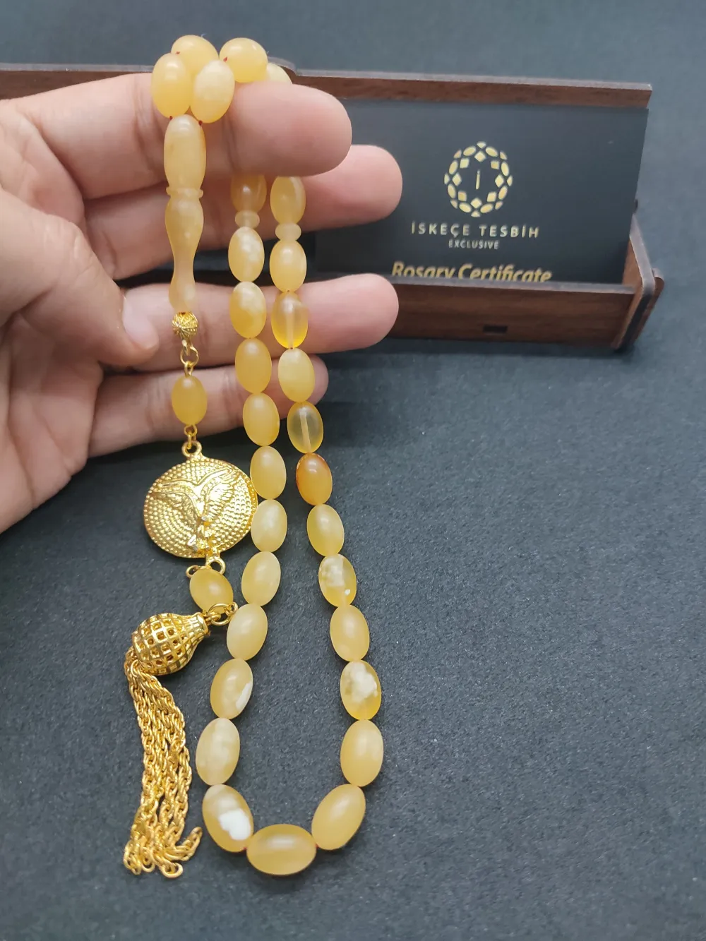 Kaçkar Usta Eseri̇ 19 Gr 475 Ayar 9.98 Gr.  Gümüş Püsküllü Mat Kaya Damla küçük resim 5