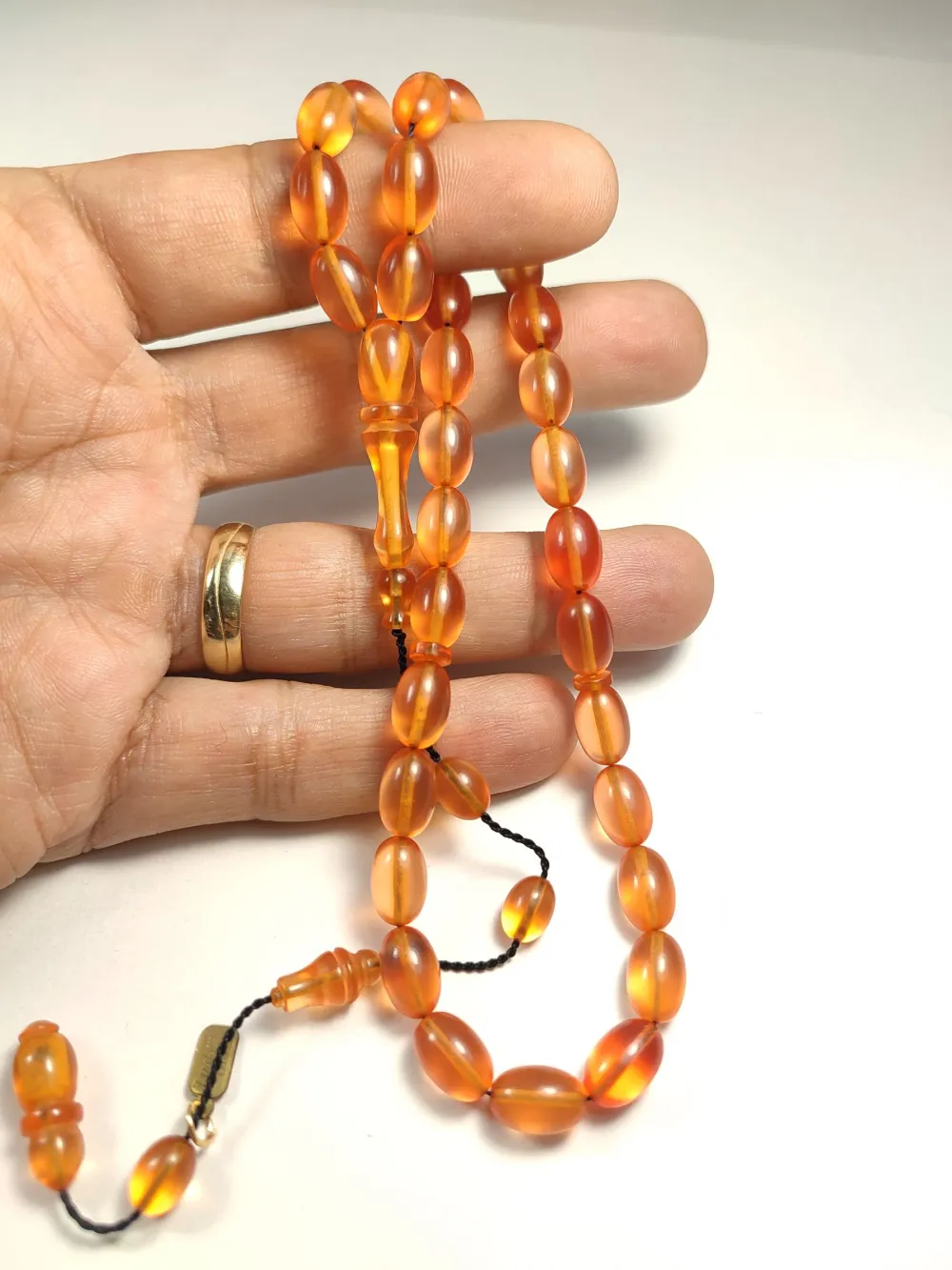 Furkan Gül Usta İşi̇ İmzalı Mühürlü  Alman Zar Kehri̇bar küçük resim 5