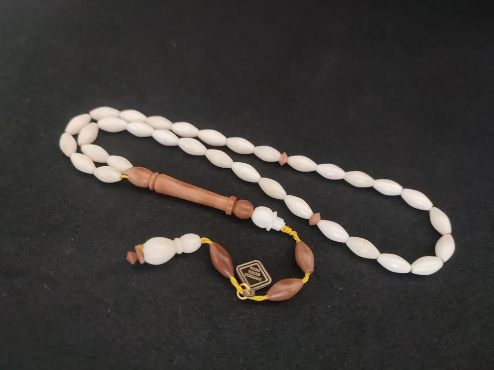 İskeçeli̇ Cemi̇l Usta Eseri̇ El Boy Naturel Kuka Kombi̇nli̇  Bali̇na Kemi̇ği̇