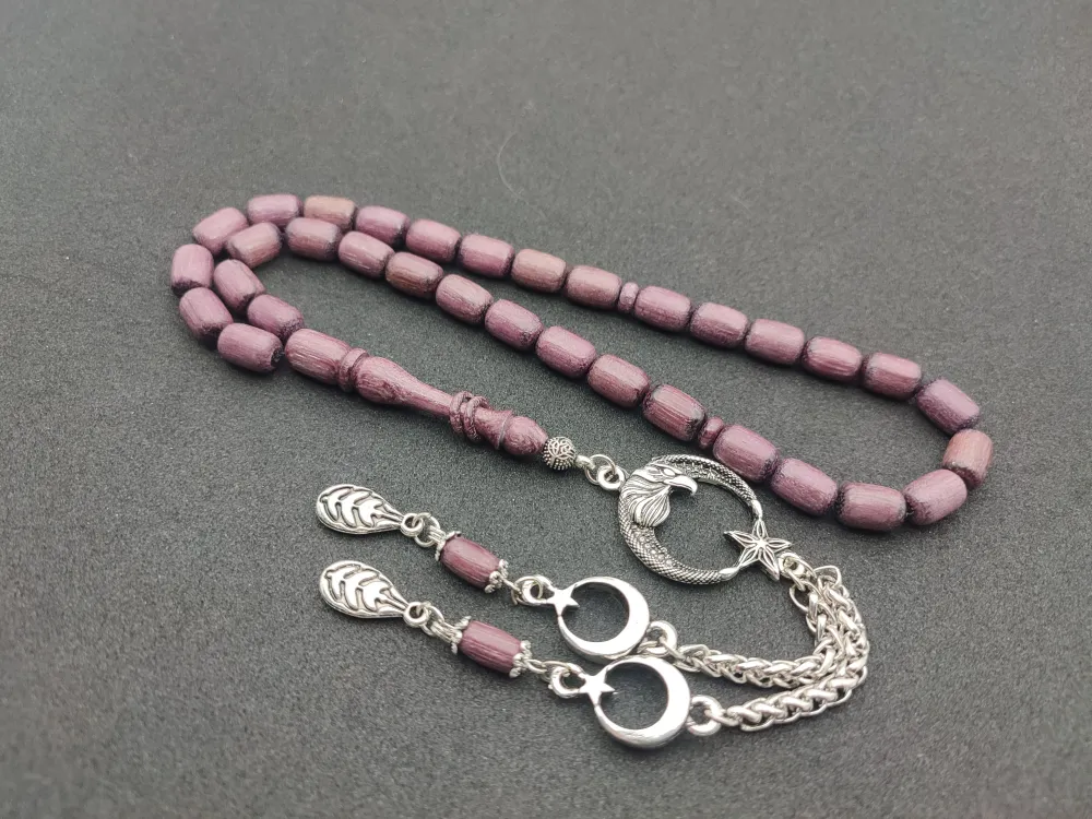 Alman Gümüş Püskül Kombi̇nli̇ Naturel Morgül Ağacı