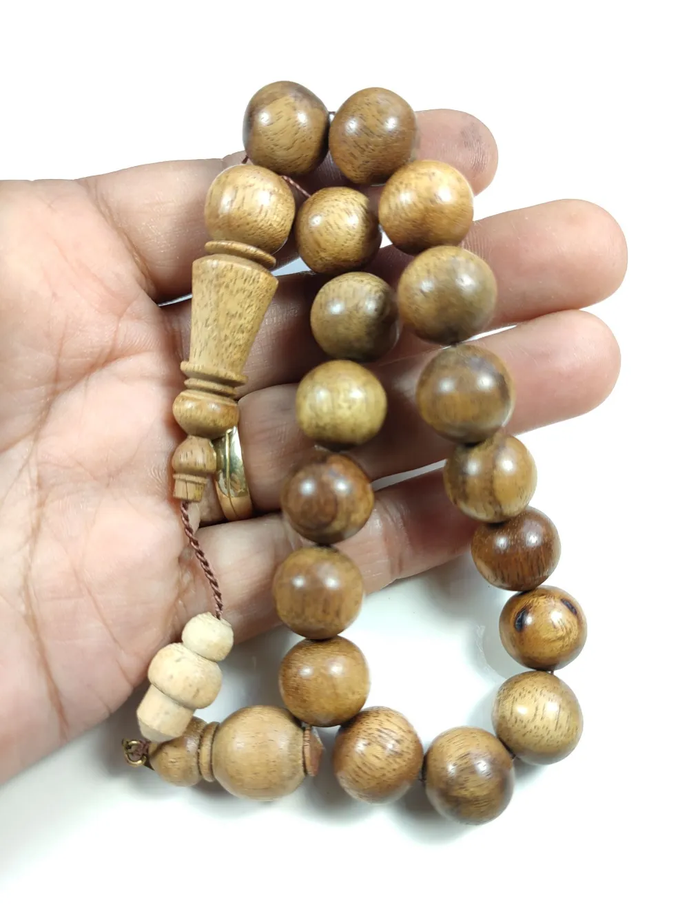 Hali̇l Hi̇lmi̇ Usta İşi̇ İmzalı Mühürlü  Endonezya Yeşi̇l Ağacı küçük resim 5